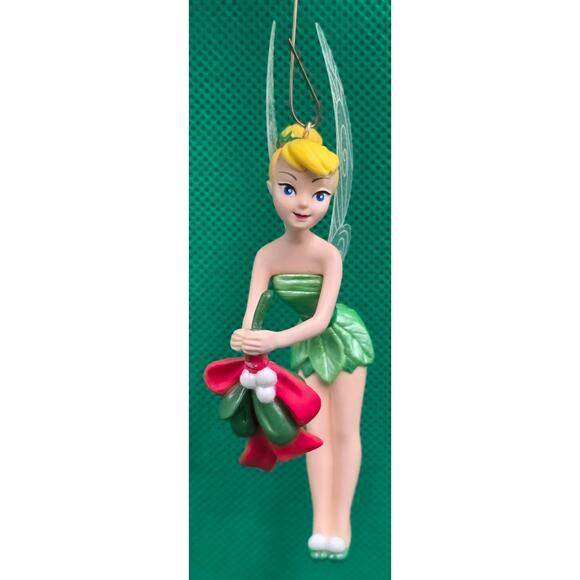 Hallmark 2014 Disney Playful Pixie Tinkerbell Ornament Keepsake Peter Pan Tink - Picture 2 of 9